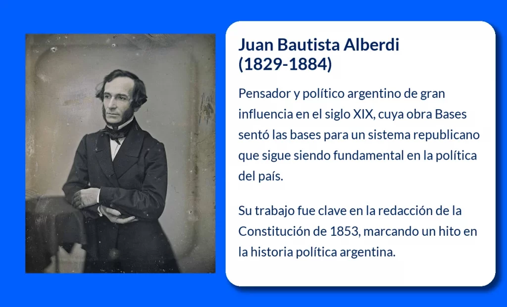 Juan Bautista Alberdi (1829-1884): El visionario de la Constitución Argentina y pensador clave en la historia política de América Latina