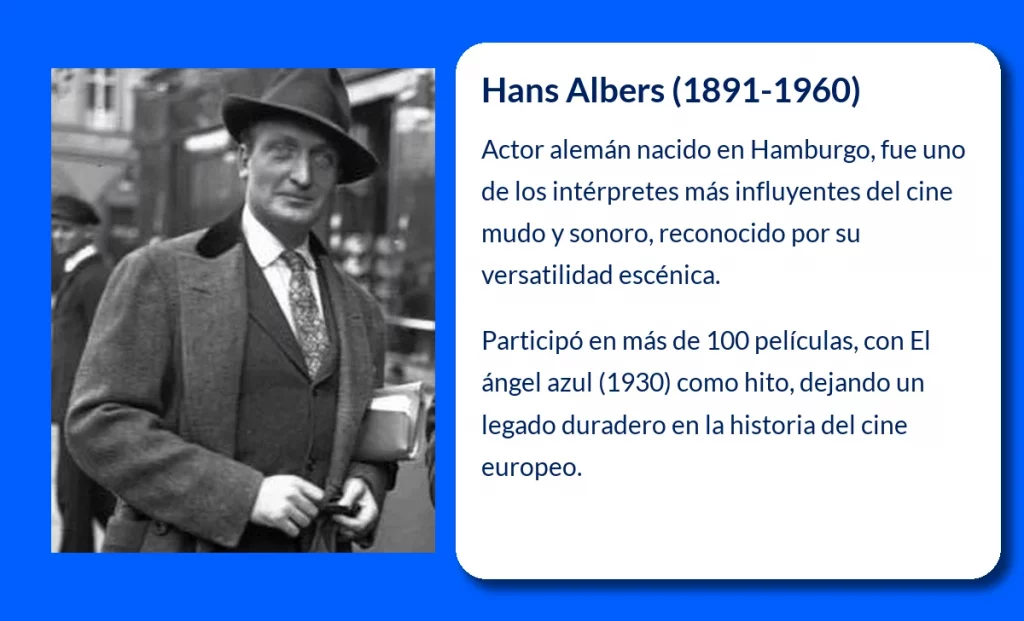 Hans Albers (1891-1960): La leyenda del cine mudo alemán