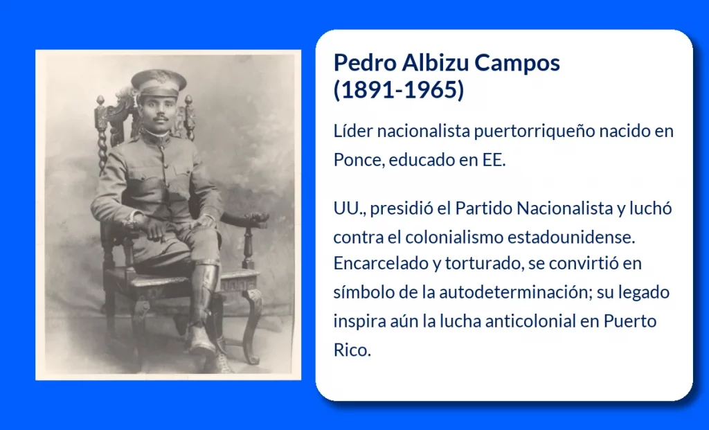 Pedro Albizu Campos (1891-1965): El Patriota de Puerto Rico que Luchó por la Independencia