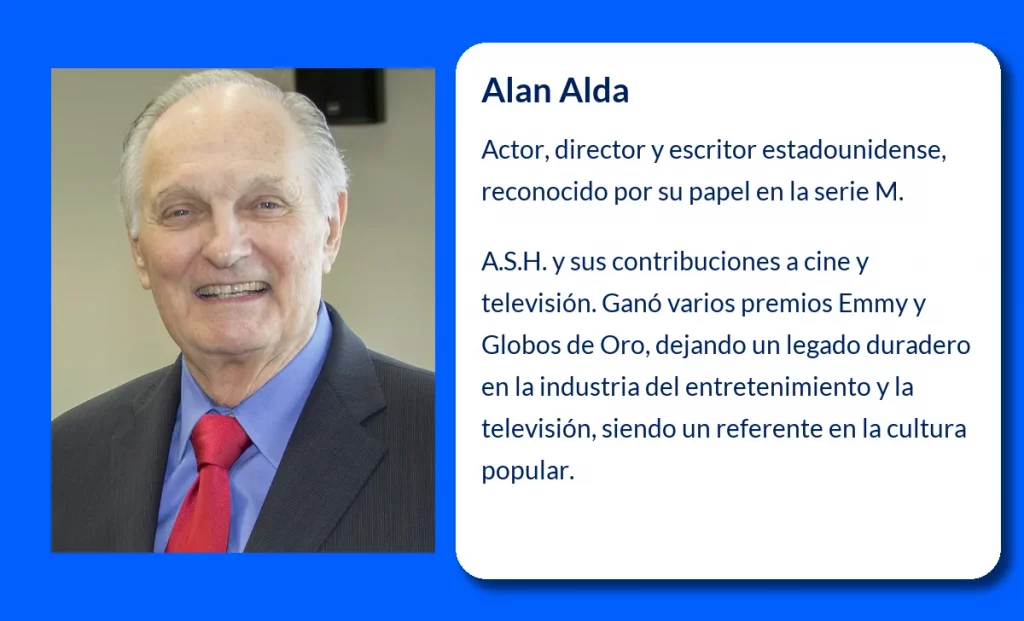 Alan Alda (1936-VVVV): El actor que dejó huella en Hollywood y la televisión