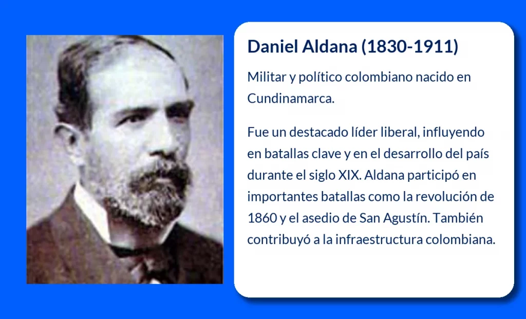 Daniel Aldana (1830-1911): El militar y político colombiano que marcó una era