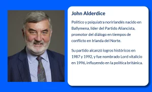 John Alderdice (1955-VVVV): El líder que transformó la política de Irlanda del Norte