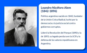 Leandro Nicéforo Alem (1842-1896): El líder revolucionario que forjó la Unión Cívica Radical