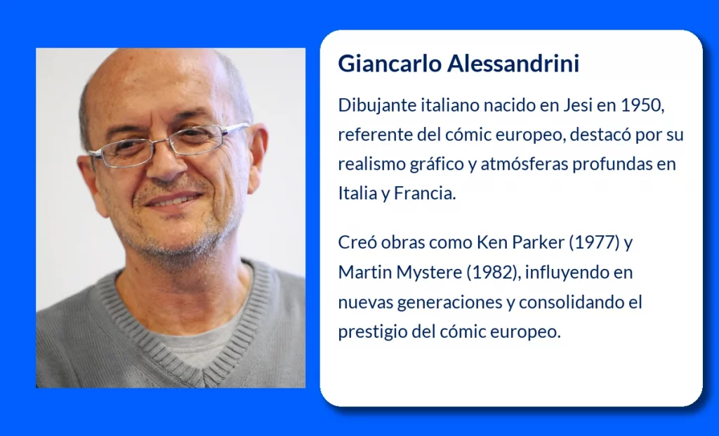 Giancarlo Alessandrini (1950-VVVV): El talentoso dibujante italiano que marcó una era en el cómic europeo