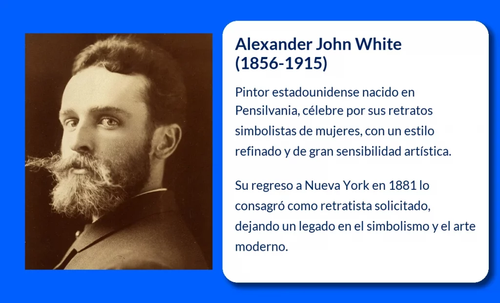 Alexander John White (1856-1915). El pintor estadounidense que revolucionó el retrato y el simbolismo