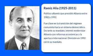 Alia Ramiz (1925-2011): La figura clave que vivió la transición de Albania comunista a su apertura democrática