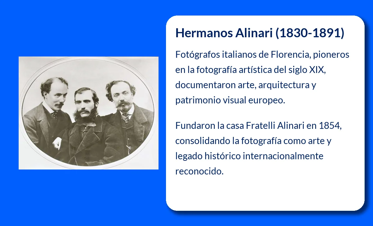 Alinari, Hermanos (1830-1891): Los Pioneros de la Fotografía Artística ...