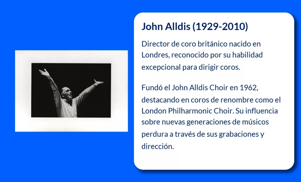 John Alldis (1929-2010): El Maestro de la Dirección Coral Inglesa