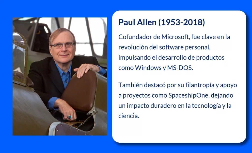 Paul Allen (1953-2018): El genio detrás de Microsoft y un legado de innovación