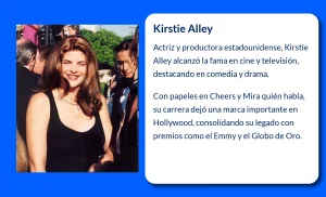Kirstie Alley (1955-VVVV): La reina de la comedia y estrella de la televisión estadounidense