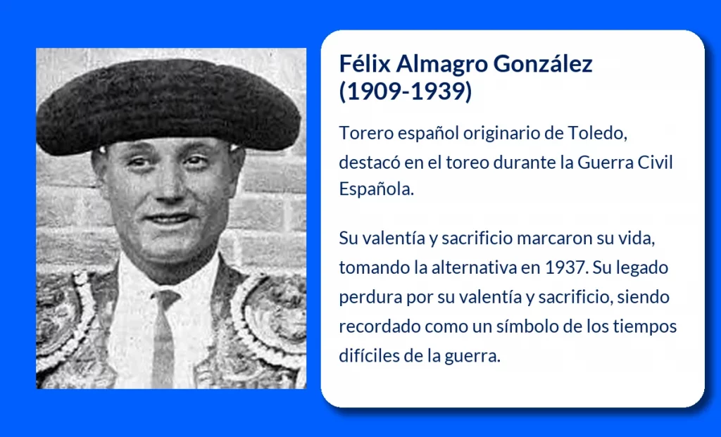 Félix Almagro González (1909-1939): El trágico destino del torero de Torrijos