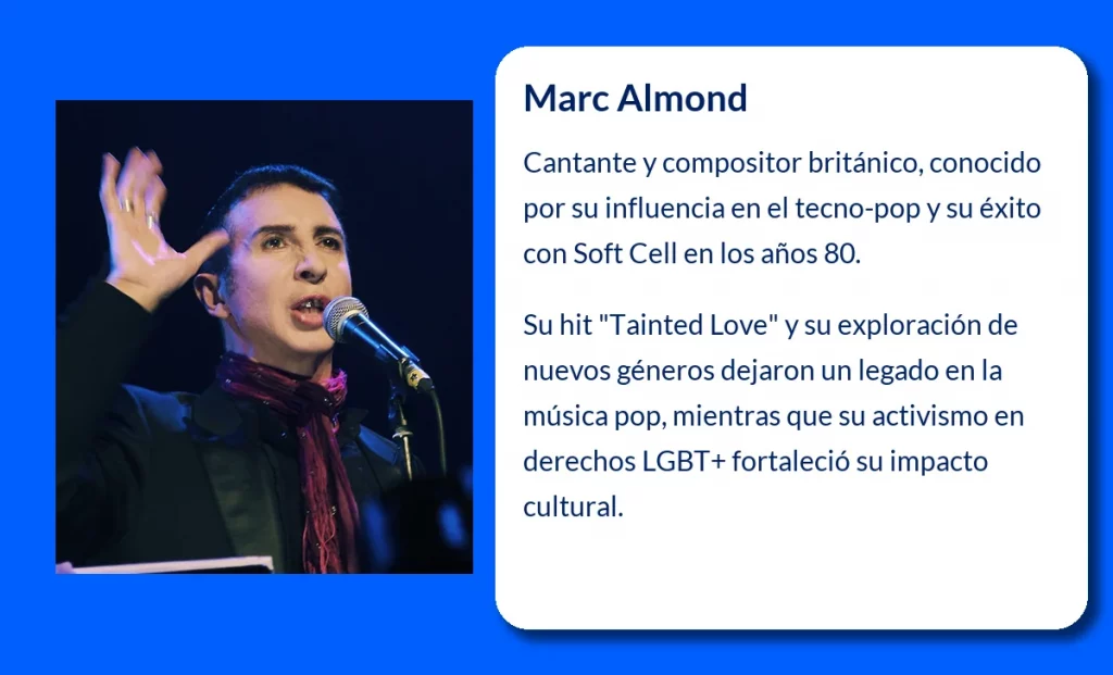 Marc Almond (1963-VVVV): El ícono del tecno-pop británico