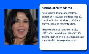María Conchita Alonso (1957-VVVV). La actriz que conquistó Hollywood y el mundo con su versatilidad
