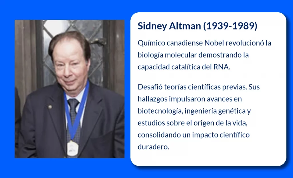 Sidney Altman (1939-1989): El químico que desafió las teorías científicas tradicionales