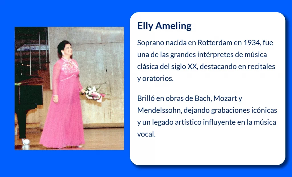 Elly Ameling (1934-VVVV): La soprano que marcó un antes y un después en la música clásica