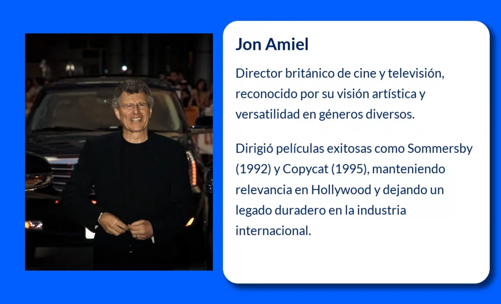 Jon Amiel (1948-VVVV): El director británico que dejó huella en Hollywood y el cine internacional