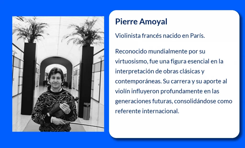 Pierre Amoyal (1949-VVV): El violinista francés que revolucionó la música clásica