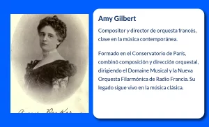 Amy Gilbert (1936-VVVV): El compositor y director de orquesta que marcó la música contemporánea