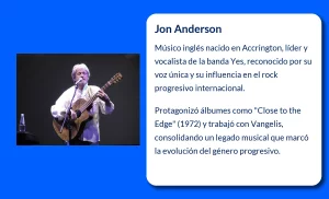Jon Anderson (1944-VVVV): El alma de Yes y su legado musical