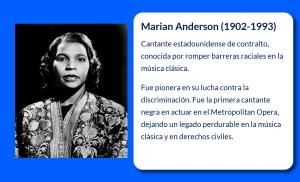 Marian Anderson (1902-1993): La contralto que rompió barreras raciales y se convirtió en un ícono de la música clásica