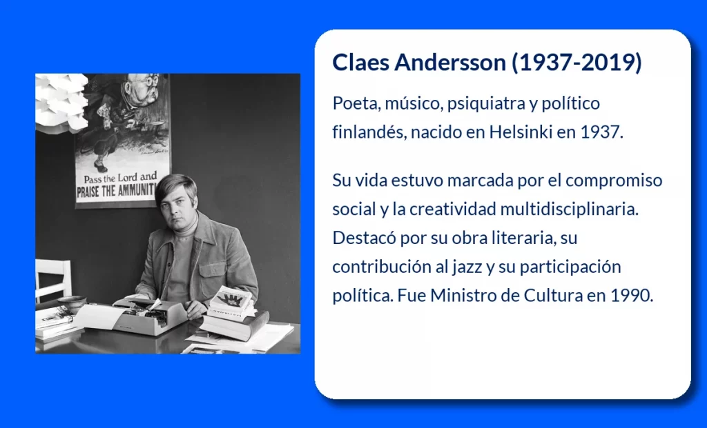 Claes Andersson (1937-2019). El multifacético poeta
