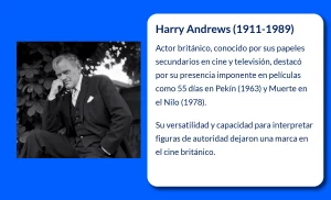 Harry Andrews (1911-1989). El maestro del cine británico secundario con una trayectoria monumental