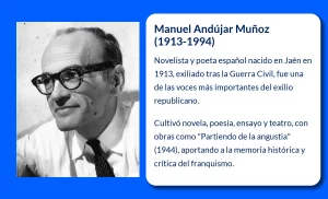 Manuel Andújar Muñoz (1913-1994). El novelista del exilio y la memoria histórica