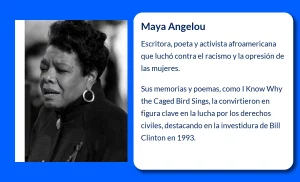 Maya Angelou (1928-VVVV). La voz poderosa de la literatura afroamericana