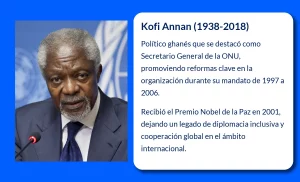 Kofi Annan (1938-2018): El político ghanés que transformó la ONU