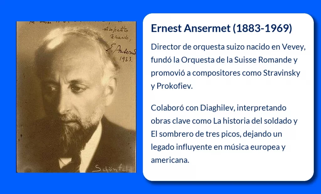 Ernest Ansermet (1883-1969): El arquitecto suizo de la modernidad musical en Europa y América