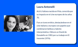 Laura Antonelli (1941-VVVV): La fascinante trayectoria de la musa erótica del cine italiano