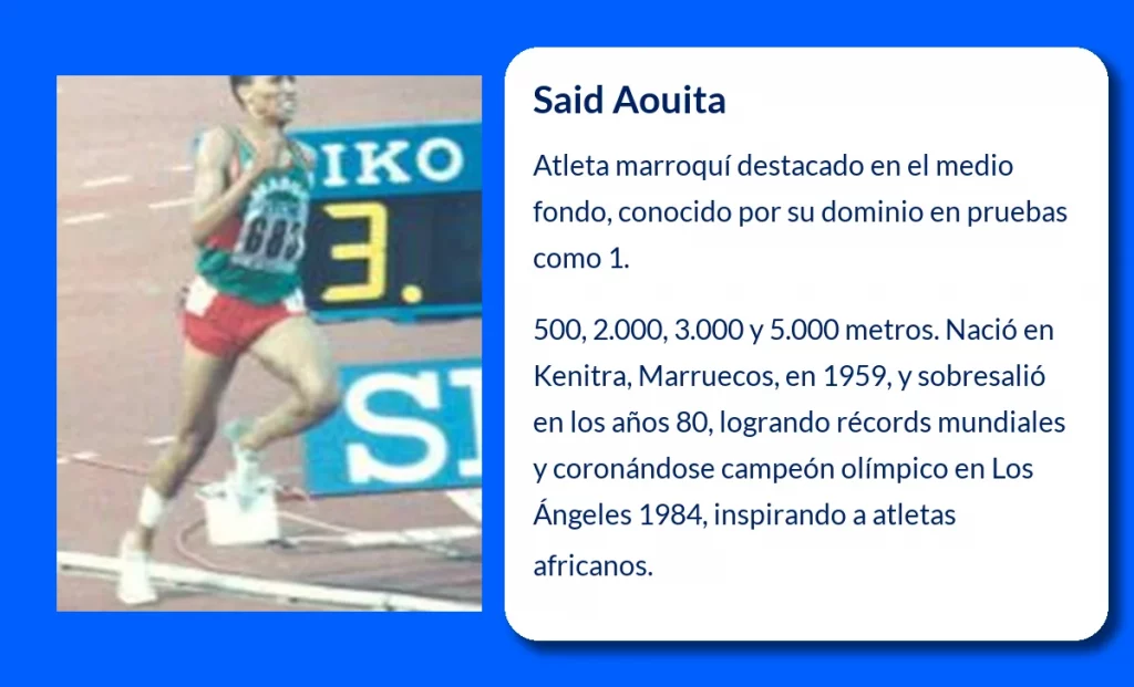 Said Aouita (1959-VVVV): El atleta marroquí que dominó el medio fondo en los años 80