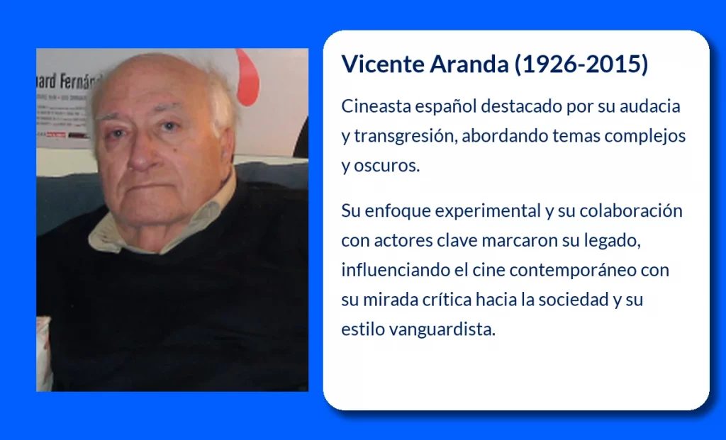 Vicente Aranda (1926-2015): Un cineasta transgresor que redefinió el cine español