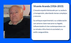 Vicente Aranda (1926-2015): Un cineasta transgresor que redefinió el cine español