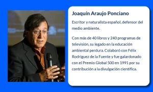 Joaquín Araujo Ponciano (1947-VVVV): El escritor