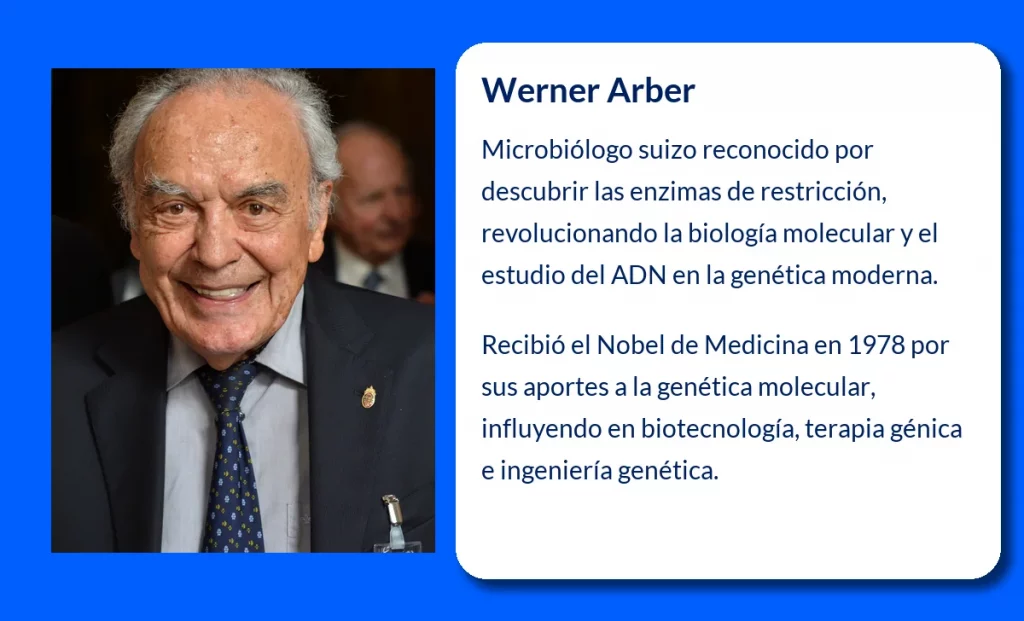 Werner Arber (1929-VVVV): El microbiólogo suizo que revolucionó la genética molecular