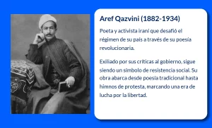 Aref Qazvini (1882-1934). El poeta revolucionario de Irán que desafió al poder
