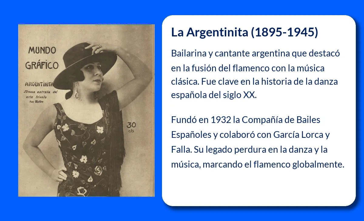 La Argentinita:. La Bailarina que Unió el Flamenco con la Música Clásica