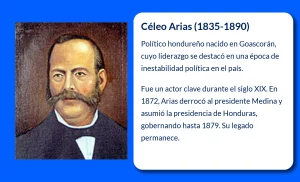 Céleo Arias (1835-1890). El político hondureño que marcó una época de luchas y cambios