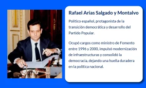 Rafael Arias Salgado y Montalvo (1942-VVVV). El político español que dejó huella en los gobiernos de transición y en la política del Partido Popular