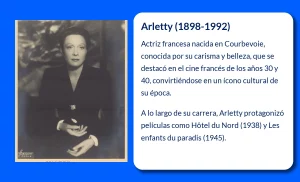 Arletty (1898-1992). La diva irreverente del cine francés de entreguerras