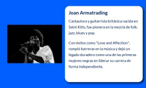 Joan Armatrading (1959-VVVV): La icónica voz británica que rompió barreras en la música internacional