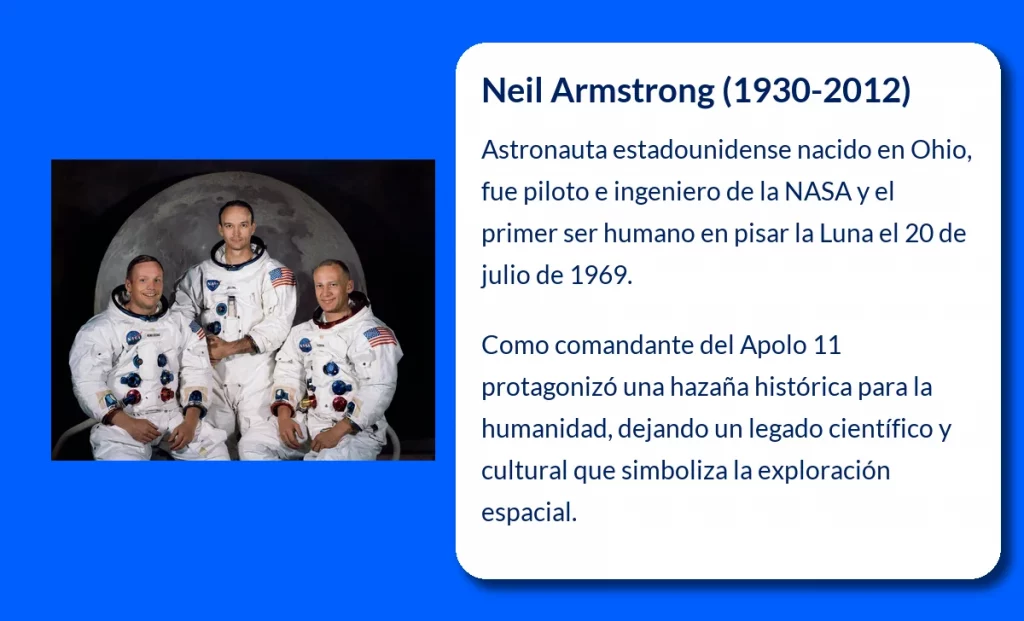 Neil Armstrong (1930-2012): El primer hombre en pisar la Luna y su legado imperecedero