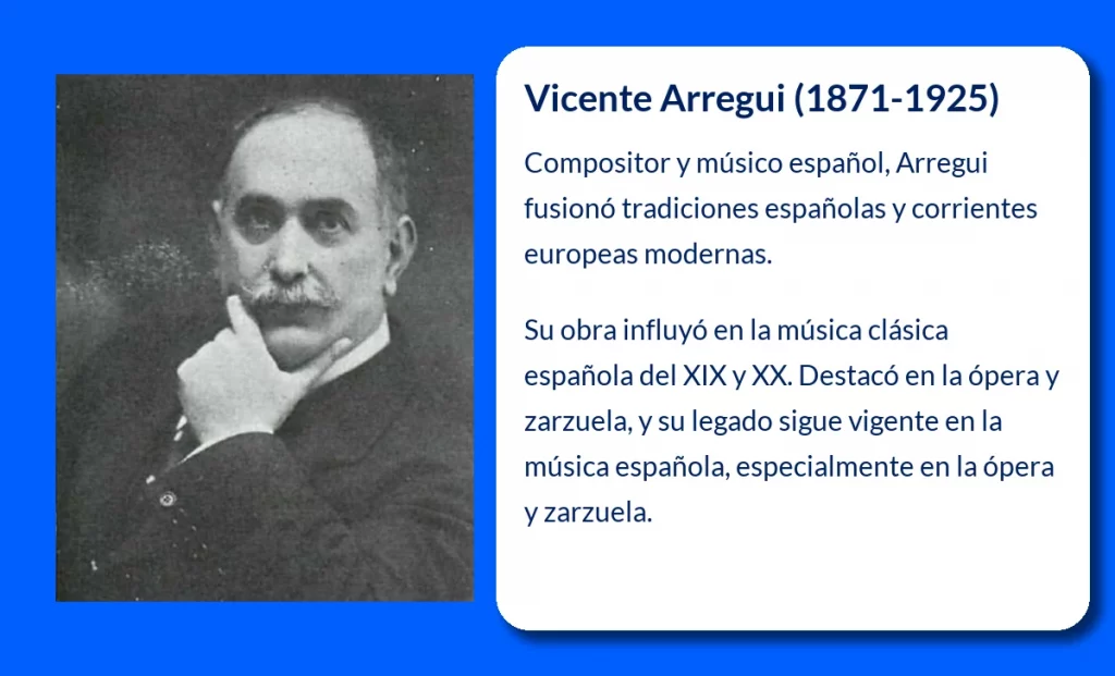 Vicente Arregui (1871-1925). El compositor español que dejó su huella en la ópera y la zarzuela