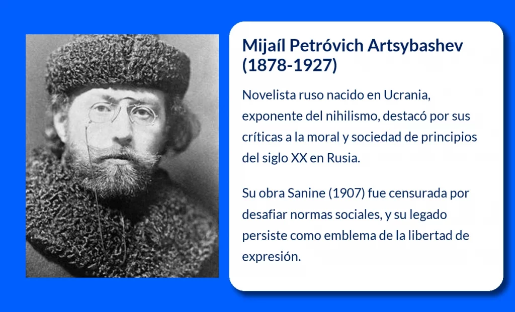 Mijaíl Petróvich Artsybashev (1878-1927). El novelista ruso que desafió a la moral con su visión nihilista