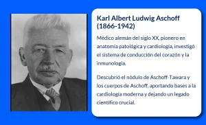 Karl Albert Ludwig Aschoff (1866-1942). El pionero alemán en anatomía patológica y cardiología moderna