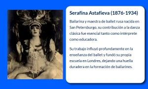 Serafina Astafieva (1876-1934): La maestra de ballet rusa que dejó una huella imborrable en la danza