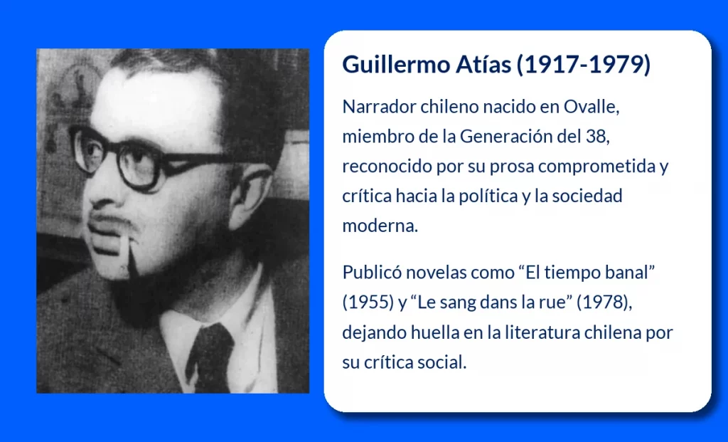 Guillermo Atías (1917-1979). La voz narrativa de la Generación del 38 en Chile