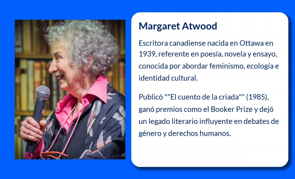 Margaret Atwood (1939-VVVV). La voz literaria que redefinió el feminismo y la identidad canadiense
