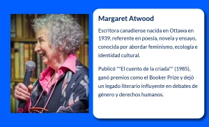 Margaret Atwood (1939-VVVV). La voz literaria que redefinió el feminismo y la identidad canadiense